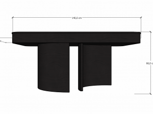 modern table 3D मॉडल