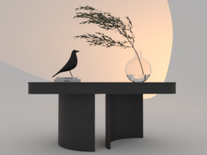 modern table 3Dモデル