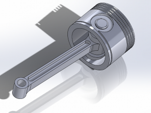 radial engine assembly 3D Model