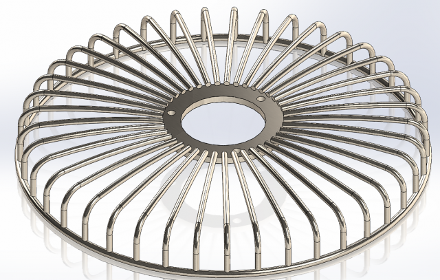 fan part 3D Model .c4d .max .obj .3ds .fbx .stl .blend 