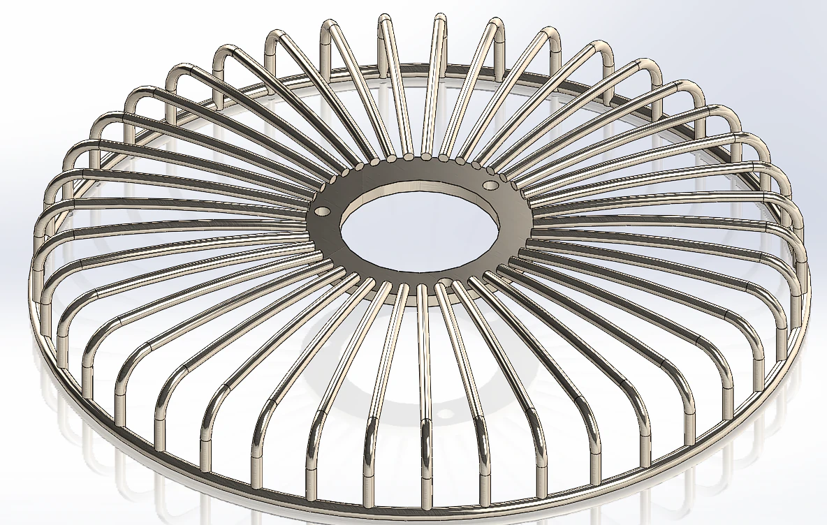 fan part 3D Model .c4d .max .obj .3ds .fbx .stl .blend 