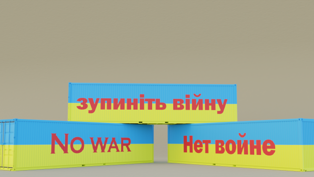 20 containers 20-40HC Modello 3D .c4d .max .obj .3ds .fbx .stl .blend