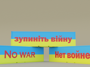 20 containers 20-40HC 3D 모델