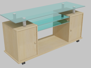 tv stand Modelo 3D