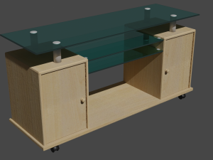 tv stand 3D 模型