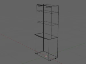 wood stand 3D Model
