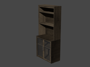 wood stand Model 3D