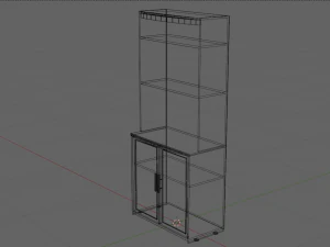 wood stand 3D Model