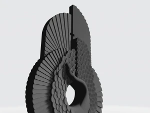 zwaan monument 3D Model