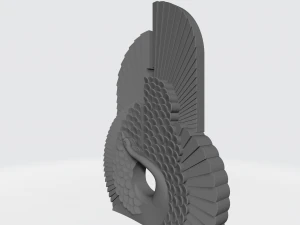 swan monument 3D Model