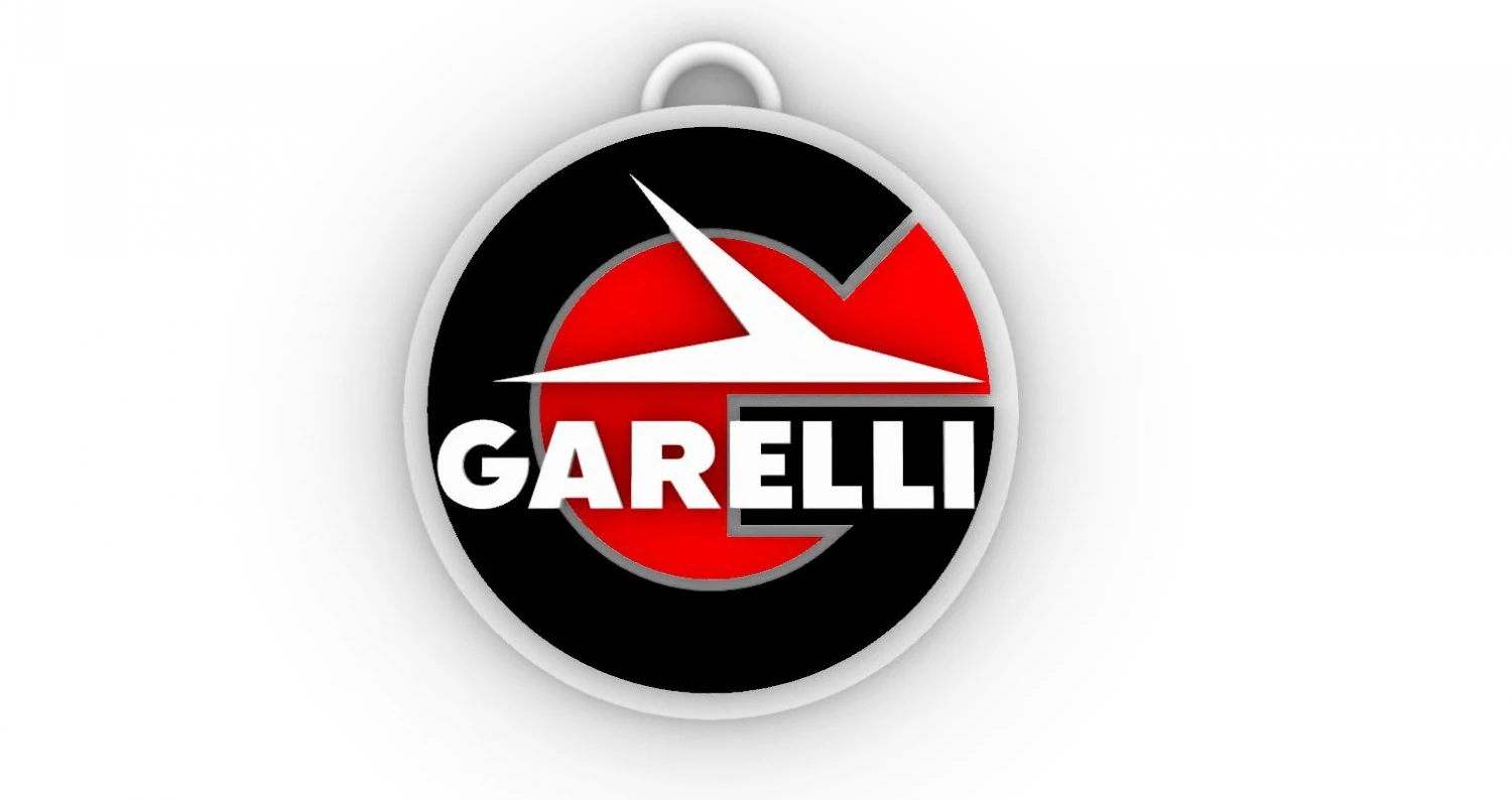 garelli keychain 3D Print Model .c4d .max .obj .3ds .fbx .stl .blend 