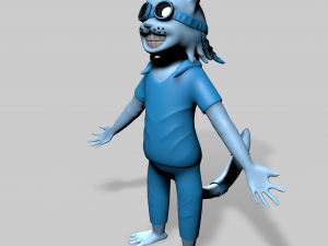 tiger cat Modelo 3D
