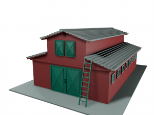 barn Modelo 3D