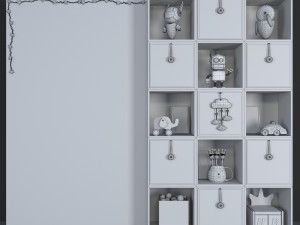 child room 3D 模型