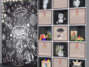 child room 3D 模型