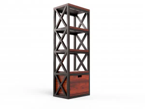 loft-style shelf 3D Model