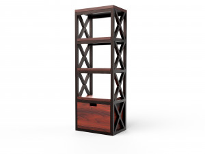 loft-style shelf 3D Model