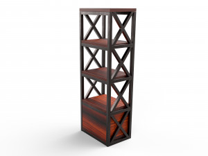 loft-style shelf 3D Model