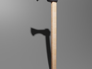 simple sword-shield-axe game 3D 模型