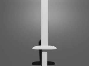 simple sword-shield-axe game 3D Model