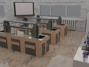 laboratory 3D 模型