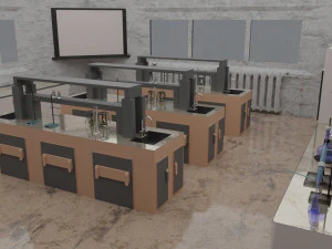 laboratory 3D Model