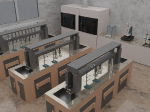 laboratory 3D 模型