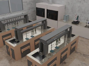 laboratory 3D Model