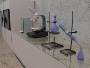 laboratory 3D 模型