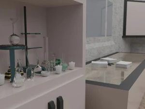 laboratory 3D Model