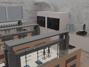 laboratory 3D 模型