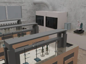 laboratory 3D Model