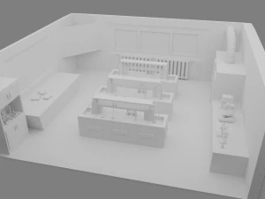 laboratory 3D Model