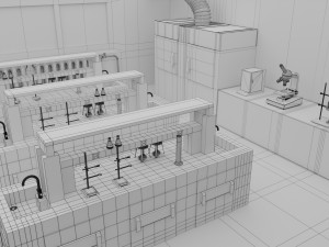 laboratory 3D 模型