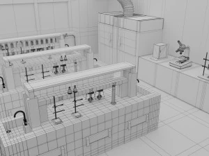laboratory 3D Model