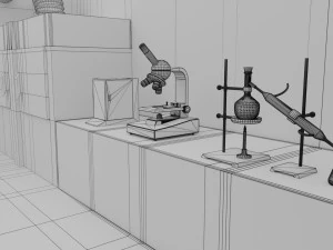 laboratory 3D Model