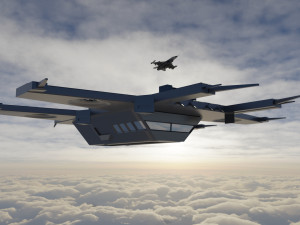 helicarrier Model 3D
