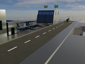 helicarrier Model 3D