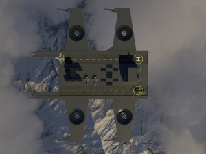 helicarrier Model 3D