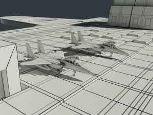helicarrier Model 3D