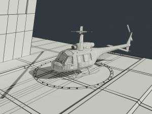 helicarrier Model 3D