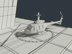 elicottero Modello 3D