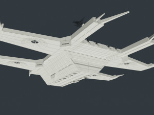 helicarrier Model 3D