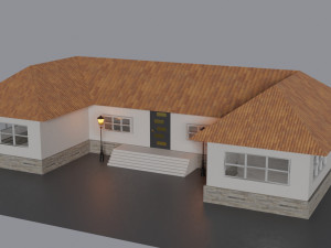 house low-poly 3D Model