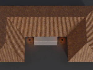 Haus Low-Poly 3D Modell