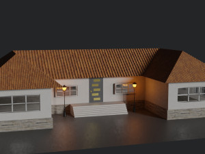 house low-poly 3D Model