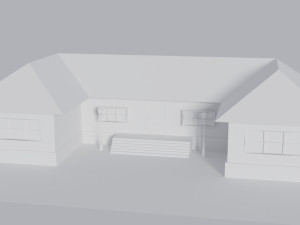 house low-poly 3D Model