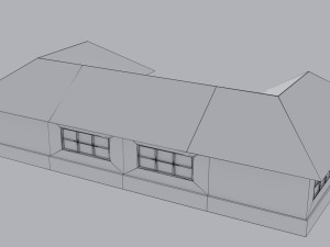 house low-poly 3D Model