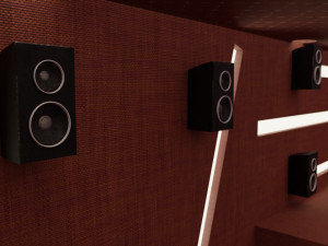 movie theater 3D Model