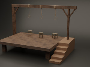 gallows 3D Model